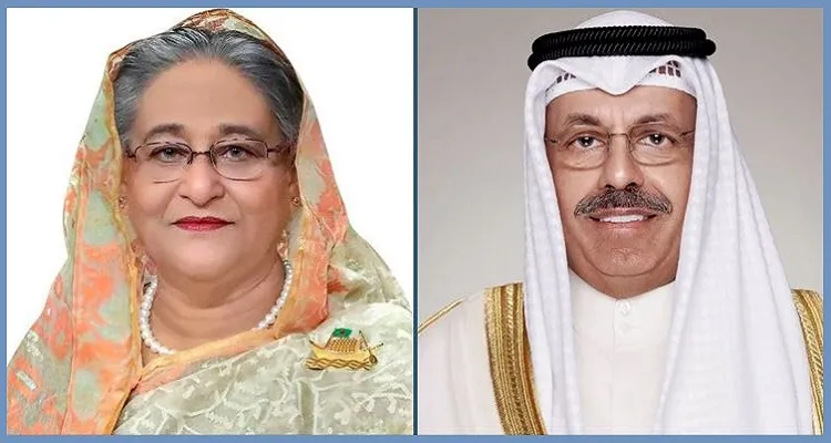 শেখ হাসিনাকে কুয়েতের প্রধানমন্ত্রীর টেলিফোন