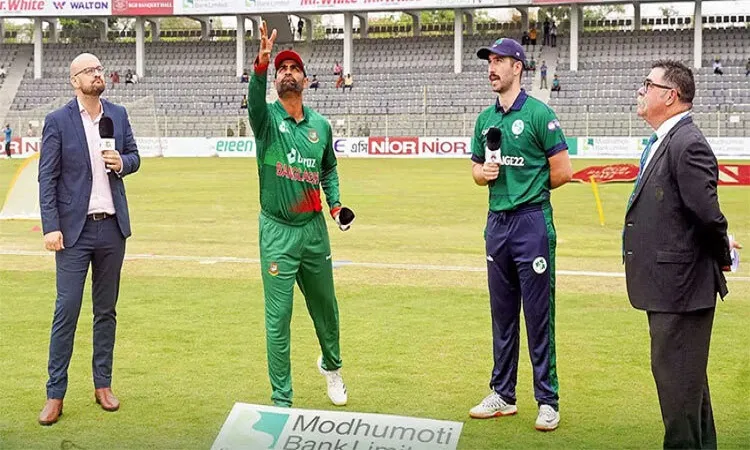 টস হেরে ব্যাটিংয়ে বাংলাদেশ,জায়গা হয়নি মুস্তাফিজের