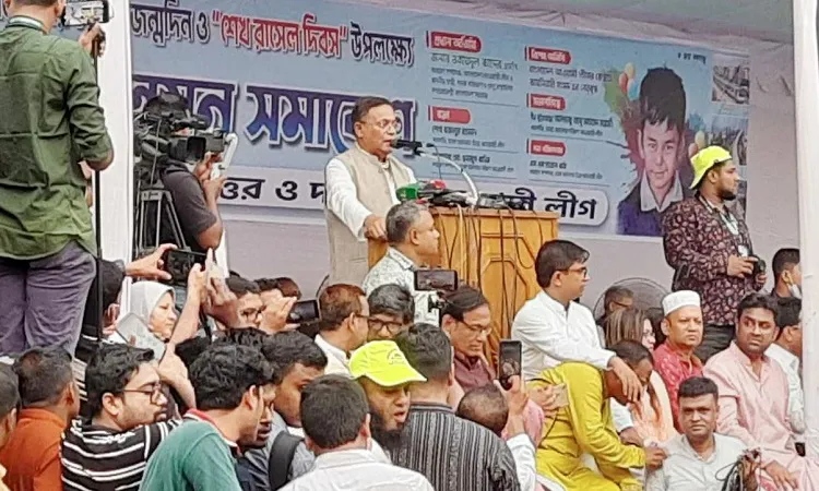 বিদেশি শকুন দেশে আনতে চায় বিএনপি: হাছান মাহমুদ