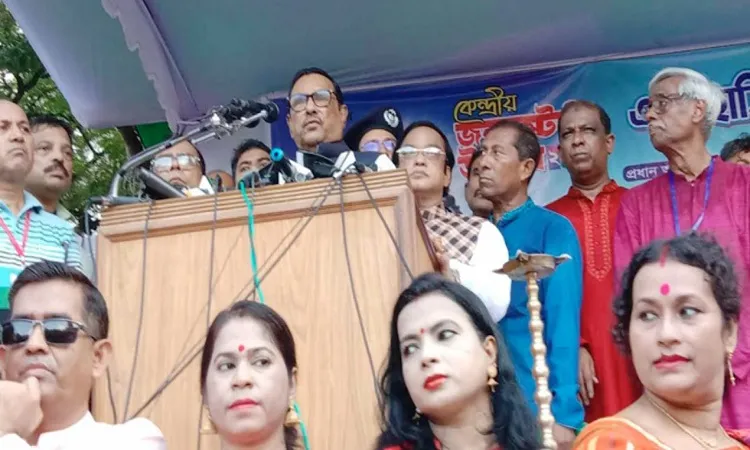 সময়টা খুব ভালো নয়, অশান্তির হুমকি আছে: কাদের