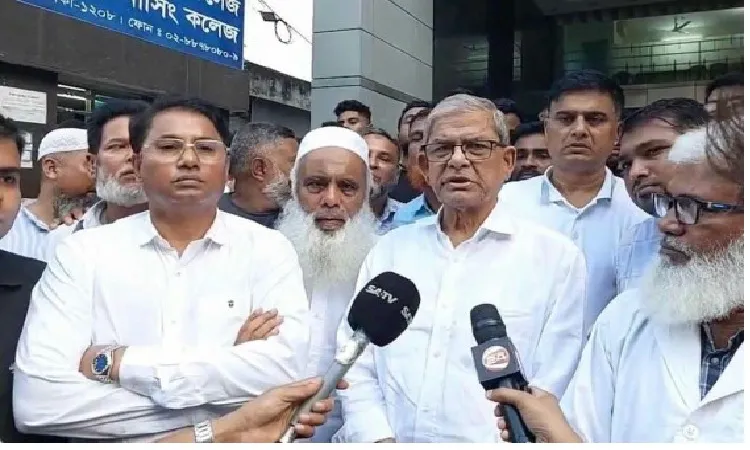 জনগণের ওপর অত্যাচার করে সরকার পুনরায় ক্ষমতায় আসতে চায়: মির্জা ফখরুল