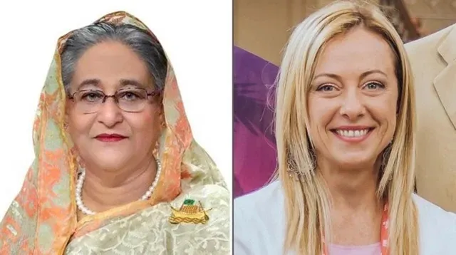 ইতালির প্রথম নারী প্রধানমন্ত্রী মেলোনিকে শেখ হাসিনার শুভেচ্ছা
