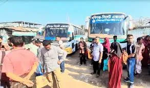 সিলেট বিভাগের ৩ জেলায় পরিবহন ধর্মঘট, বিপাকে যাত্রীরা