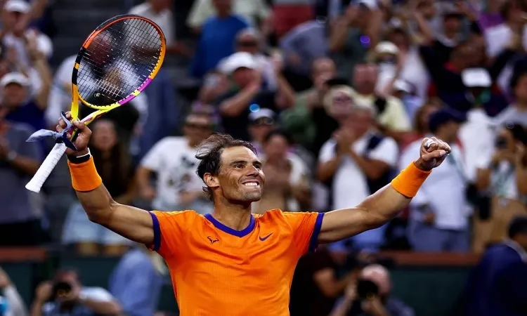 Nadal to meet Fritz in Indian Wells final