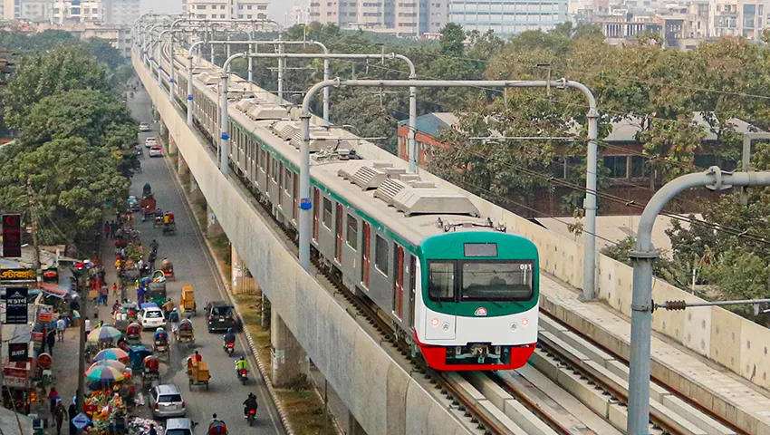 মেট্রোরেলে যাত্রী পরিবহন শুরু হচ্ছে আজ