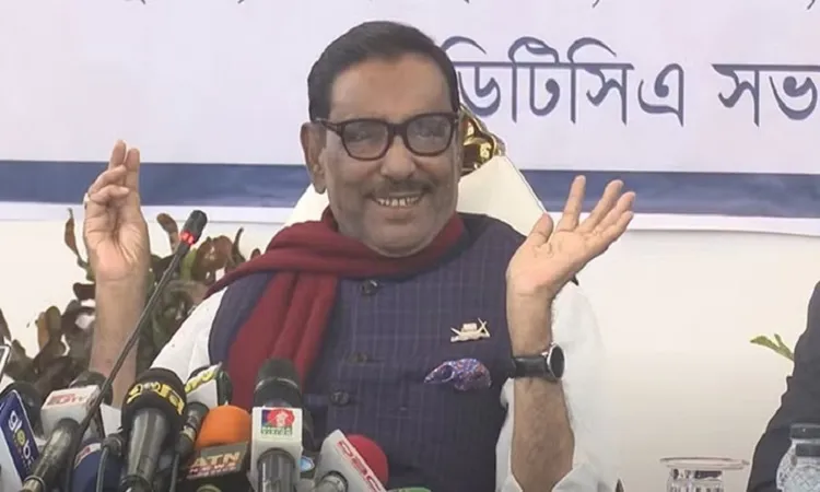 আওয়ামী লীগ কখনও ফাঁকা মাঠে গোল দেয়নি : কাদের