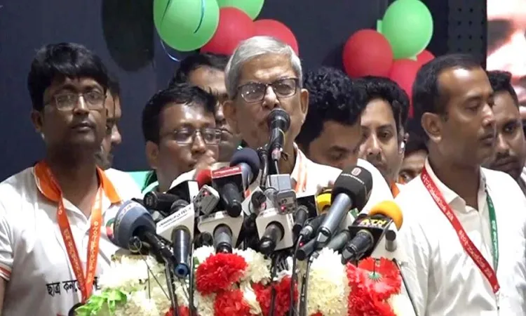 দুর্গাপূজার ছুটিতে পদত্যাগের সিদ্ধান্ত নিন: প্রধানমন্ত্রীকে ফখরুল