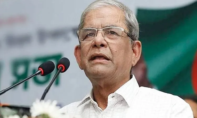 সময় কিন্তু এই পূজার ছুটিটুকু: মির্জা ফখরুল