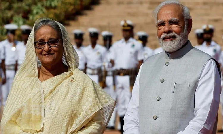 মোদির বাড়িতে আপ্যায়িত হবেন প্রধানমন্ত্রী