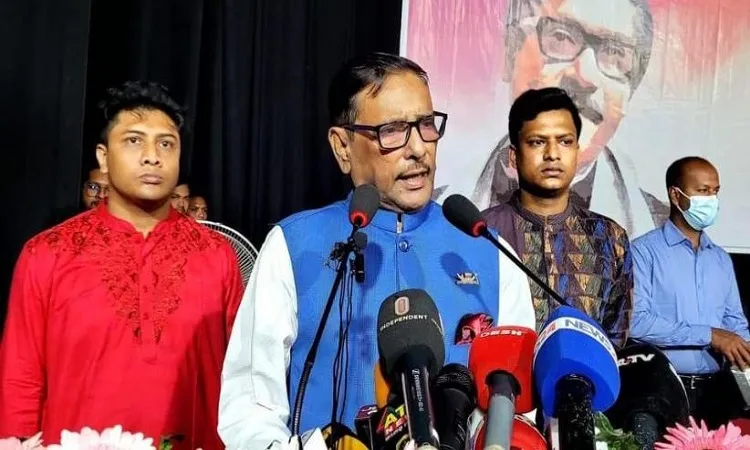 গণমাধ্যমের স্বাধীনতার জন্য আমরাই লড়াই করেছি: ওবায়দুল কাদের