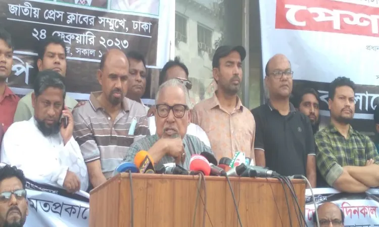 সংবিধানের দোহাই দিয়ে আন্দোলন প্রতিহত করা অসম্ভব: নজরুল ইসলাম