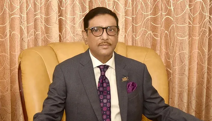 বিএনপি’র কথায় সরকারের পতন হবে না : ওবায়দুল কাদের