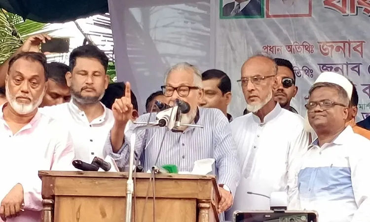 আমরা এক দফা দাবি আদায় করে ঘরে ফিরব: নজরুল ইসলাম খান