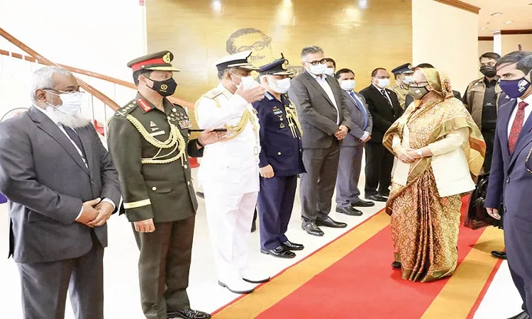 PM Hasina leaves London for Dhaka