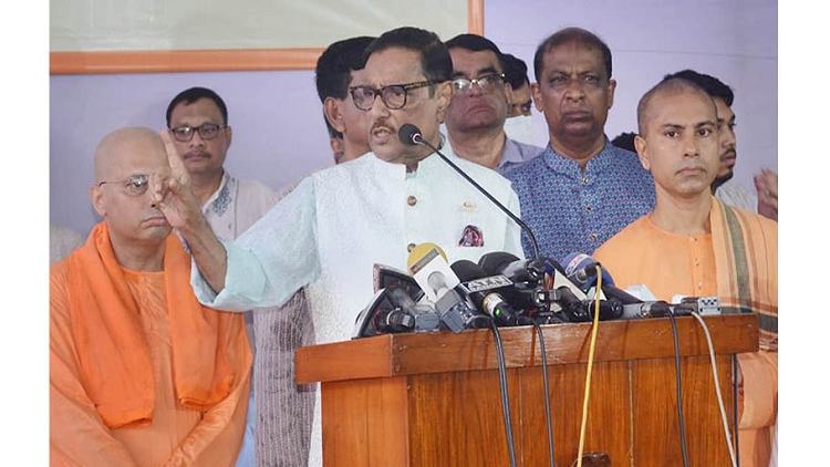 Stay alert to maintain peace during Durga Puja: Quader