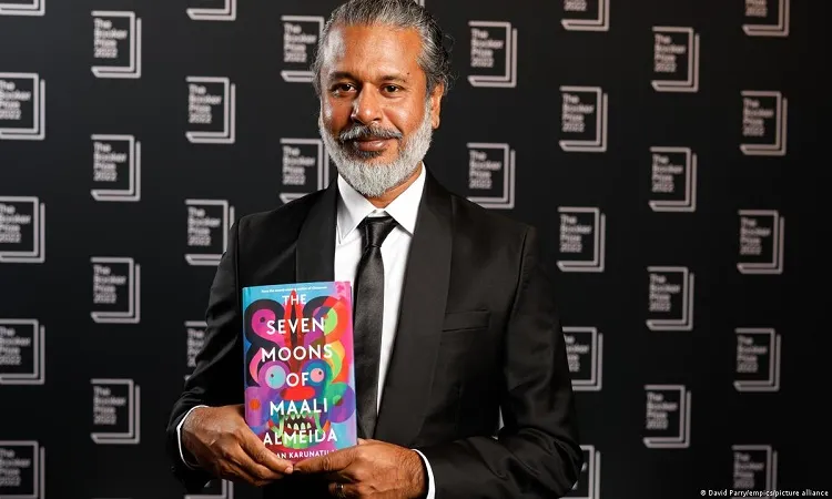 Sri Lankan writer Shehan Karunatilaka wins Booker Prize
