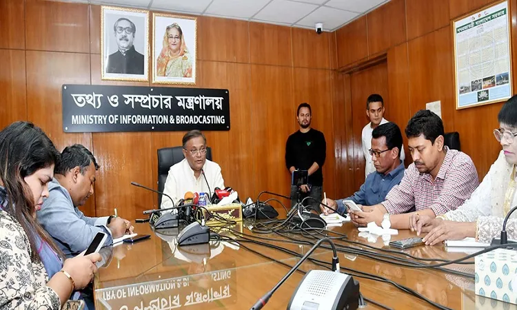 BNP should apologize before riding on Padma Bridge: Hasan