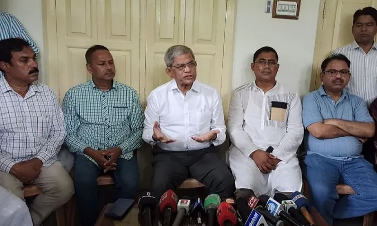 পাকিস্তানের সময় দেশের আর্থিক দিক ভালো ছিল : মির্জা ফখরুল