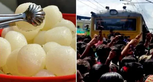 এমনটাও হয়! রসগোল্লার জন্য অবরুদ্ধ রেল লাইন, বাতিল ৯১টি ট্রেন