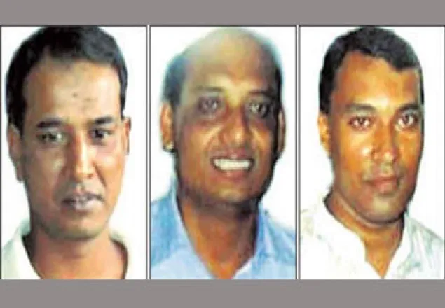 কাজী আরেফের তিন খুনির ফাঁসি কার্যকর