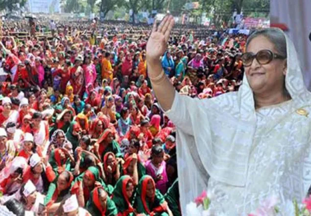 আ.লীগের সমাবেশ শুরু