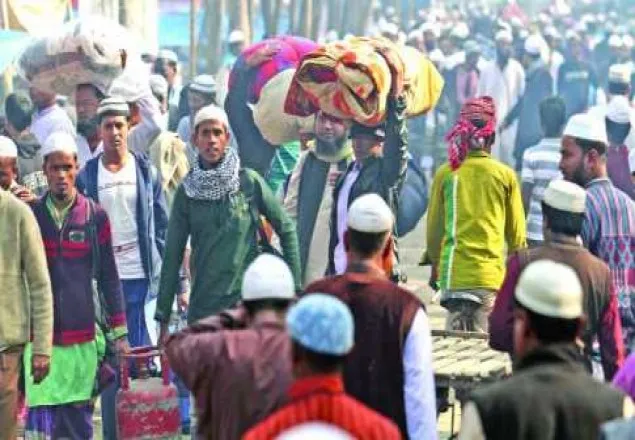 আমবয়ানে ইজতেমার দ্বিতীয় পর্ব শুরু