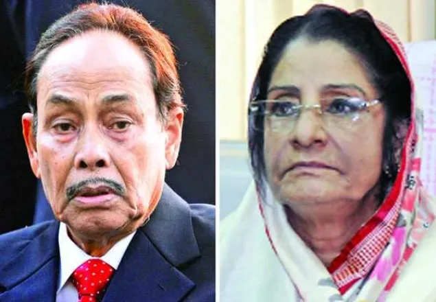 ভাঙনের মুখে জাতীয় পার্টি: মুখোমুখি এরশাদ-রওশন