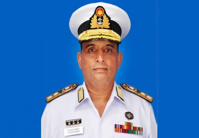 নৌবাহিনীর নতুন প্রধান নিজামউদ্দিন আহমেদ