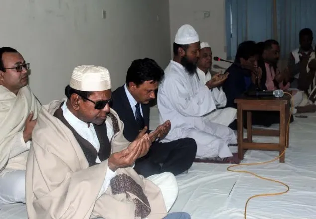 কালিহাতীতে ভূমিমন্ত্রীর ছেলের মৃত্যুতে দোয়া মাহফিল