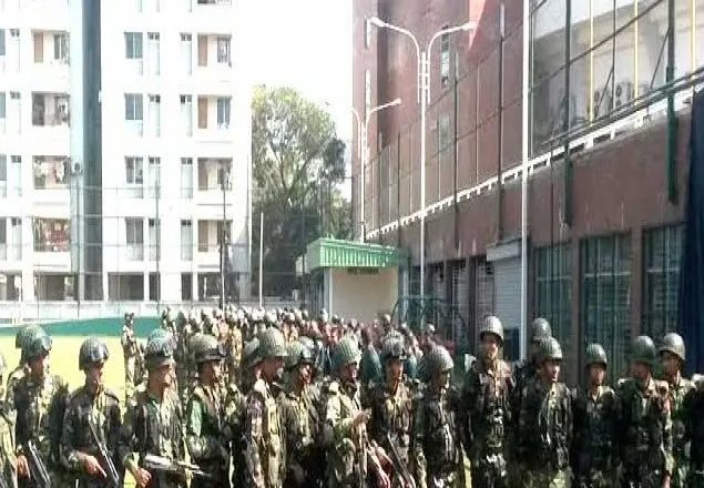 মিরপুরে এবার সেনাবাহিনীর মহড়া