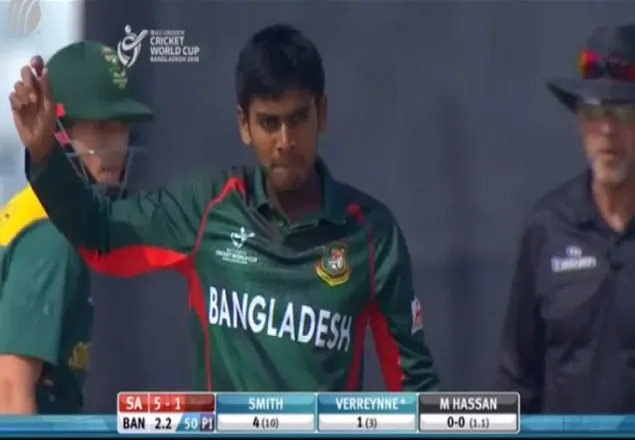 প্রোটিয়াদের ৪৩ রানে হারাল টাইগার যুবারা
