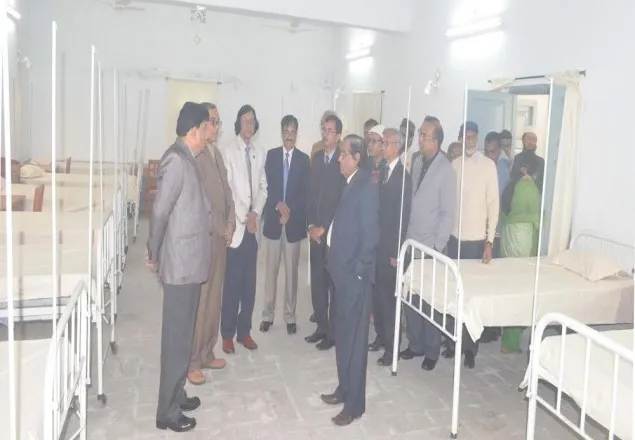 রাবি চিকিৎসা কেন্দ্রে আইসোলেশন ওয়ার্ড উদ্বোধন