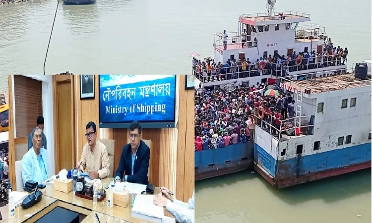 ঈদের আগে-পরে ৬ দিন ফেরিতে ট্রাক পারাপার বন্ধ