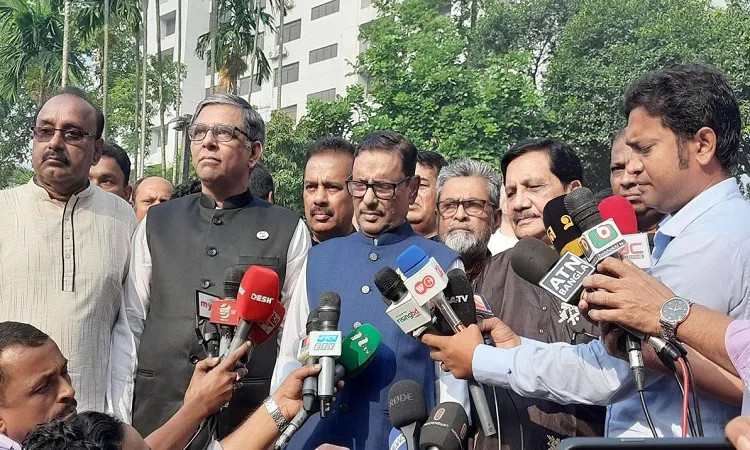 নির্বাচনে যারা বাধা দেবে তাদের অবশ্যই প্রতিহত করব: ওবায়দুল কাদের