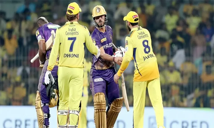 চেন্নাইকে হারিয়ে টিকে থাকলো কেকেআর