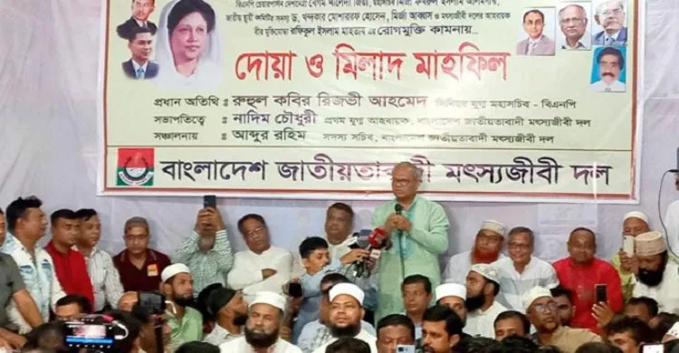 কোথাও মুখ দেখানোর জায়গা নেই সরকারের: রিজভী