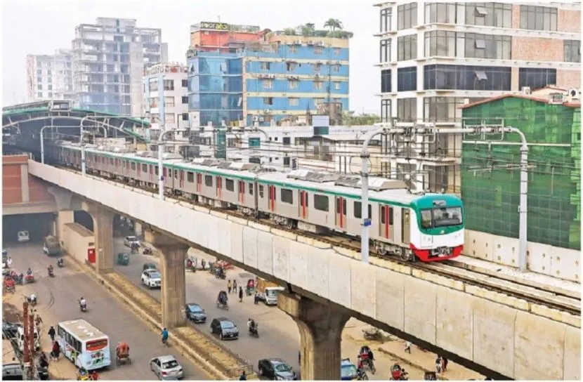 ঈদের দিন মেট্রোরেল বন্ধ
