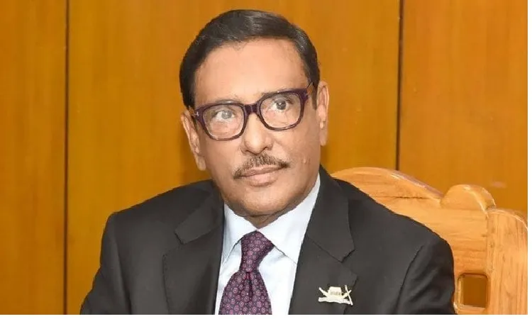 বিএনপি জনগণের সামনে দাঁড়াতে ভয় পাচ্ছে: ওবায়দুল কাদের