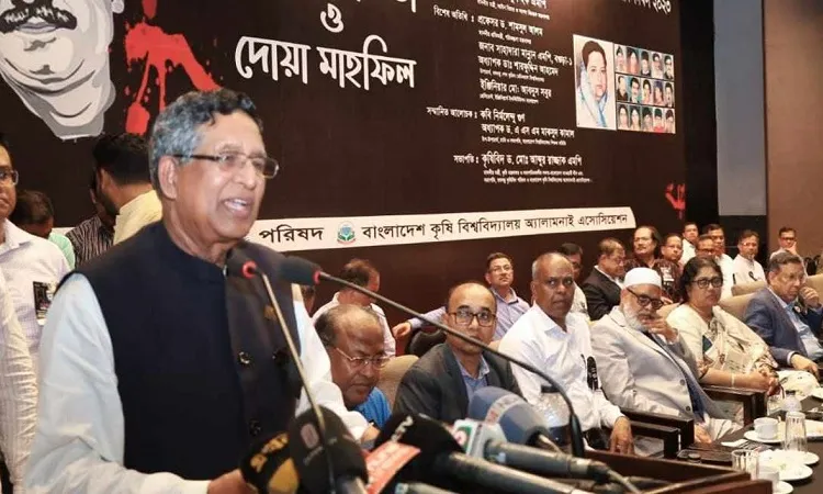 বিএনপির আন্দোলনে সরকারের পতন হবে না: কৃষিমন্ত্রী