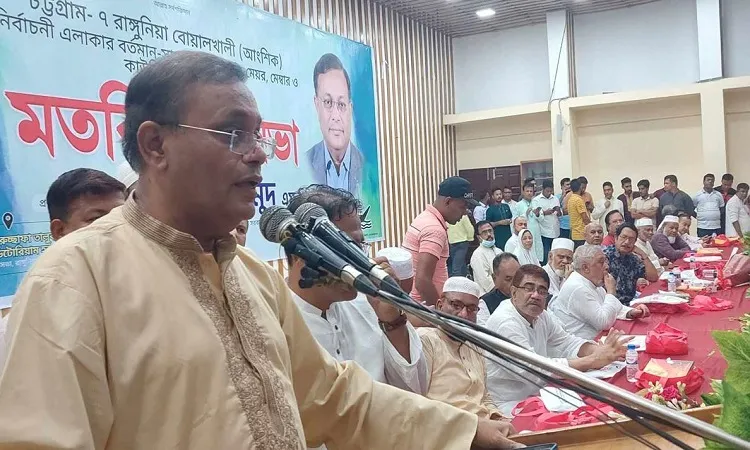 হাটে-মাঠে-আড্ডায় সরকারের উন্নয়নের কথা বলুন: তথ্যমন্ত্রী