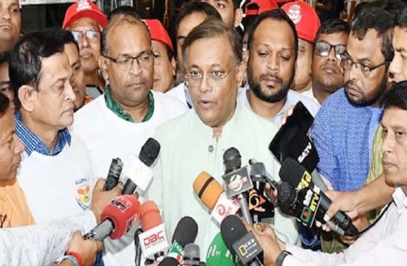 জনসভায় খালেদা জিয়ার যাওয়ার চিন্তা অলীক : তথ্যমন্ত্রী
