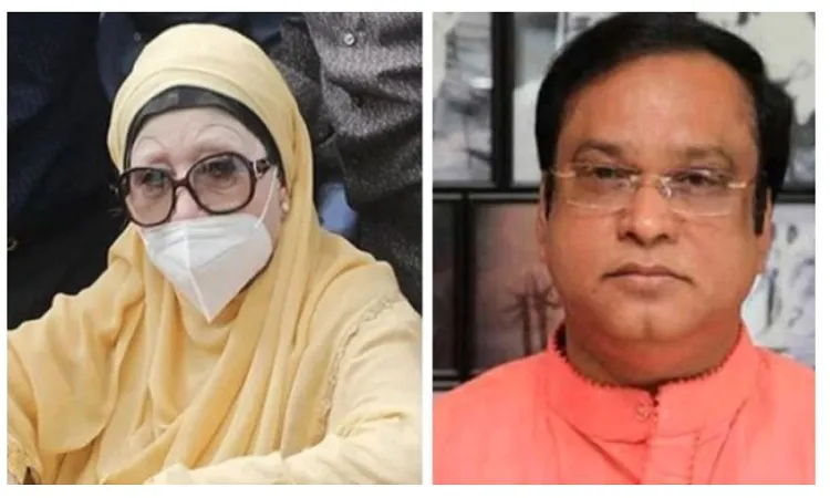 খালেদা জিয়া ও হাজি সেলিম নির্বাচন করতে পারবেন না : খুরশীদ আলম