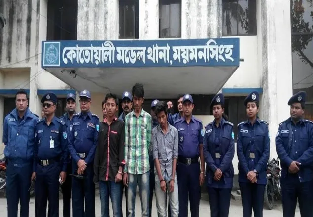 ময়মনসিংহে কলেজ ছাত্রের ৩ হত্যাকারী গ্রেফতার