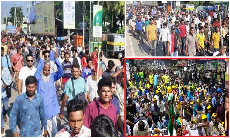 বিকেলে বিএনপি’র গণসমাবেশ : খুলনা যেন মিছিলের নগরী!