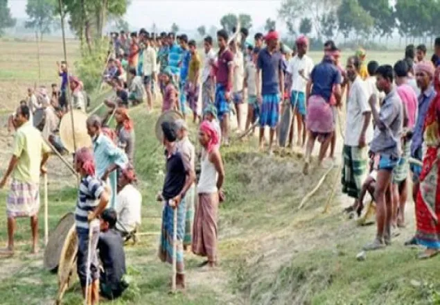 বি-বাড়িয়ায় ২ গ্রামবাসীর সংঘর্ষ: আহত ৫০