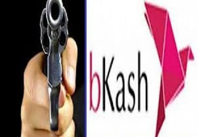 রাজধানীতে বিকাশকর্মীকে গুলি করে ১৩ লাখ টাকা ছিনতাই