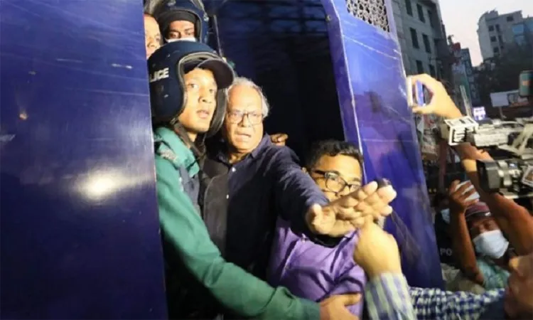 Rizvi arrested: BNP office raid