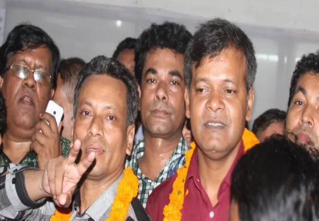 ডিইউজে সভাপতি শাবান, সম্পাদক সোহেল