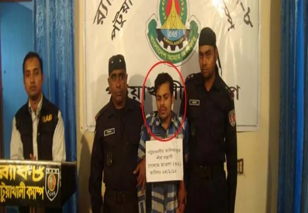 পটুয়াখালীর শীর্ষ সন্ত্রাসী মাওলা ক্রসফায়ারে নিহত