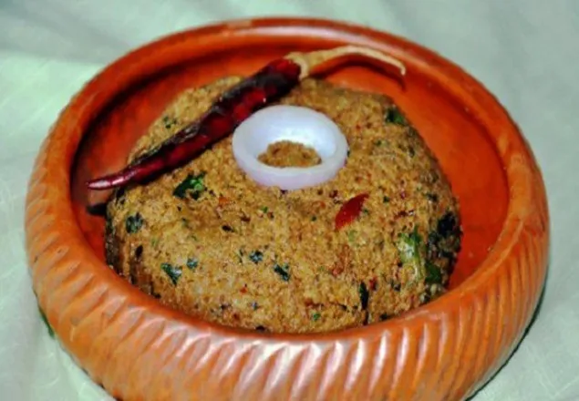 চিংড়ির শুঁটকিভর্তা